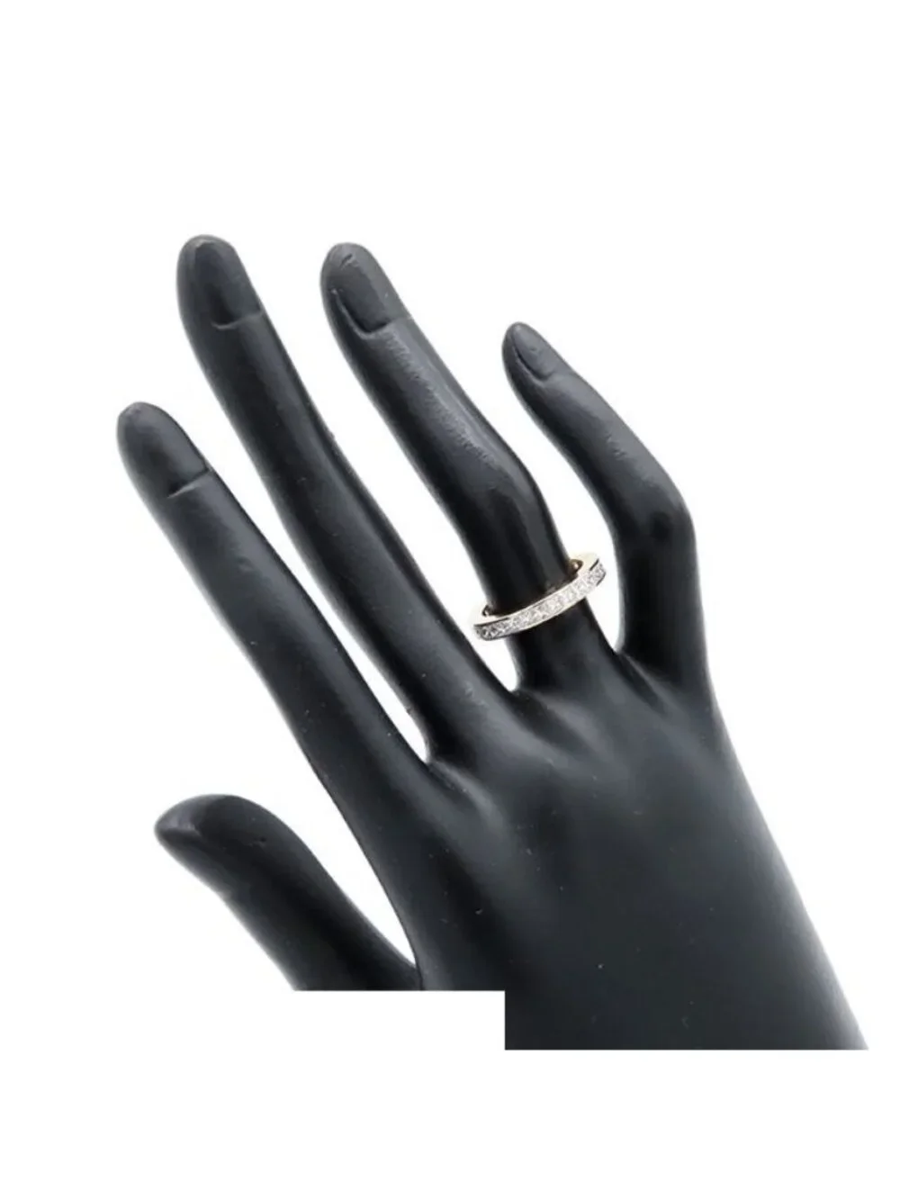 Cartier Wedding Ring Yellow Gold 18K Diamond Full Eternity